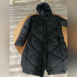North face long down coat